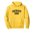 Soho Nyc South Manhattan Varsity Font Hoodie - Trendy Graphic Unisex - T-Shirt, Sweatshirt, Hoodie