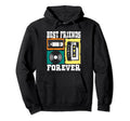 Best Friends Vhs Cassette Vinyl Record Hoodie - Fun Novelty Design Unisex - T-Shirt, Sweatshirt, Hoodie