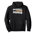 Baseball Mimi Family Matching Mimi Hoodie - Unique Graphic Men Women - T-Shirt, Sweatshirt, Hoodie