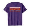 Evanston Il Distressed T-Shirt - Aesthetic Graphic for Adults - T-Shirt, Sweatshirt, Hoodie