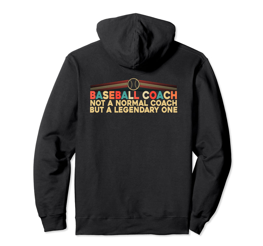 Baseball Coaching Trainer Training Hoodie - Graphic Print Men Women - T-Shirt, Sweatshirt, Hoodie