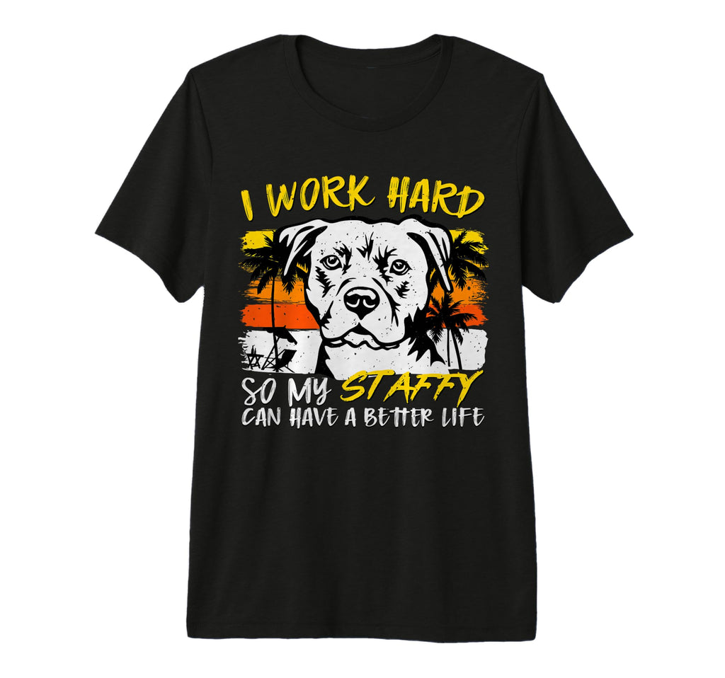 American Staffordshire Terrier T-Shirt - Fun Novelty Design Unisex - T-Shirt, Sweatshirt, Hoodie