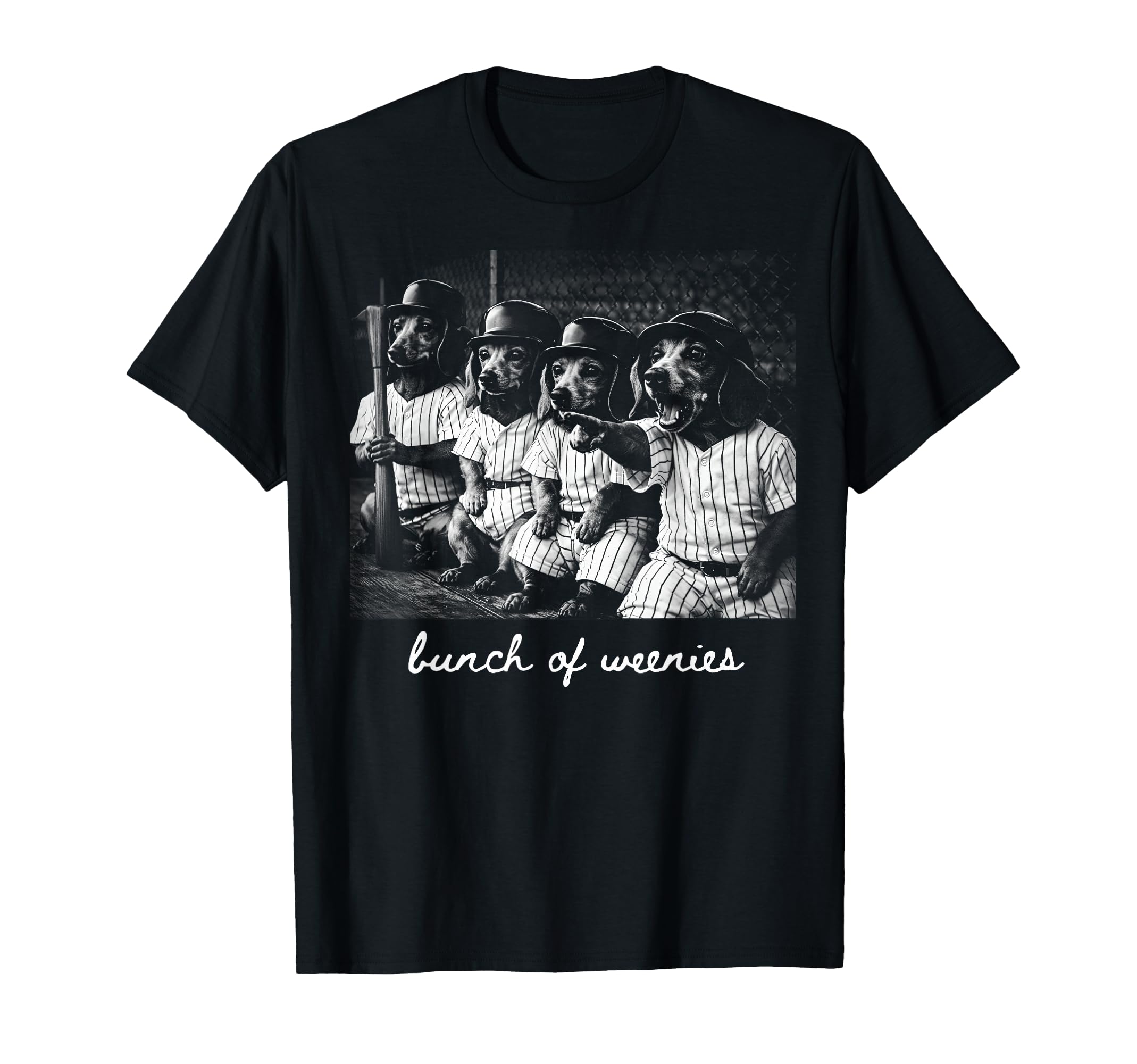 Funny Weenies Dachshunds Baseball T-Shirt - Aesthetic Graphic Men Women - T-Shirt, Sweatshirt, Hoodie