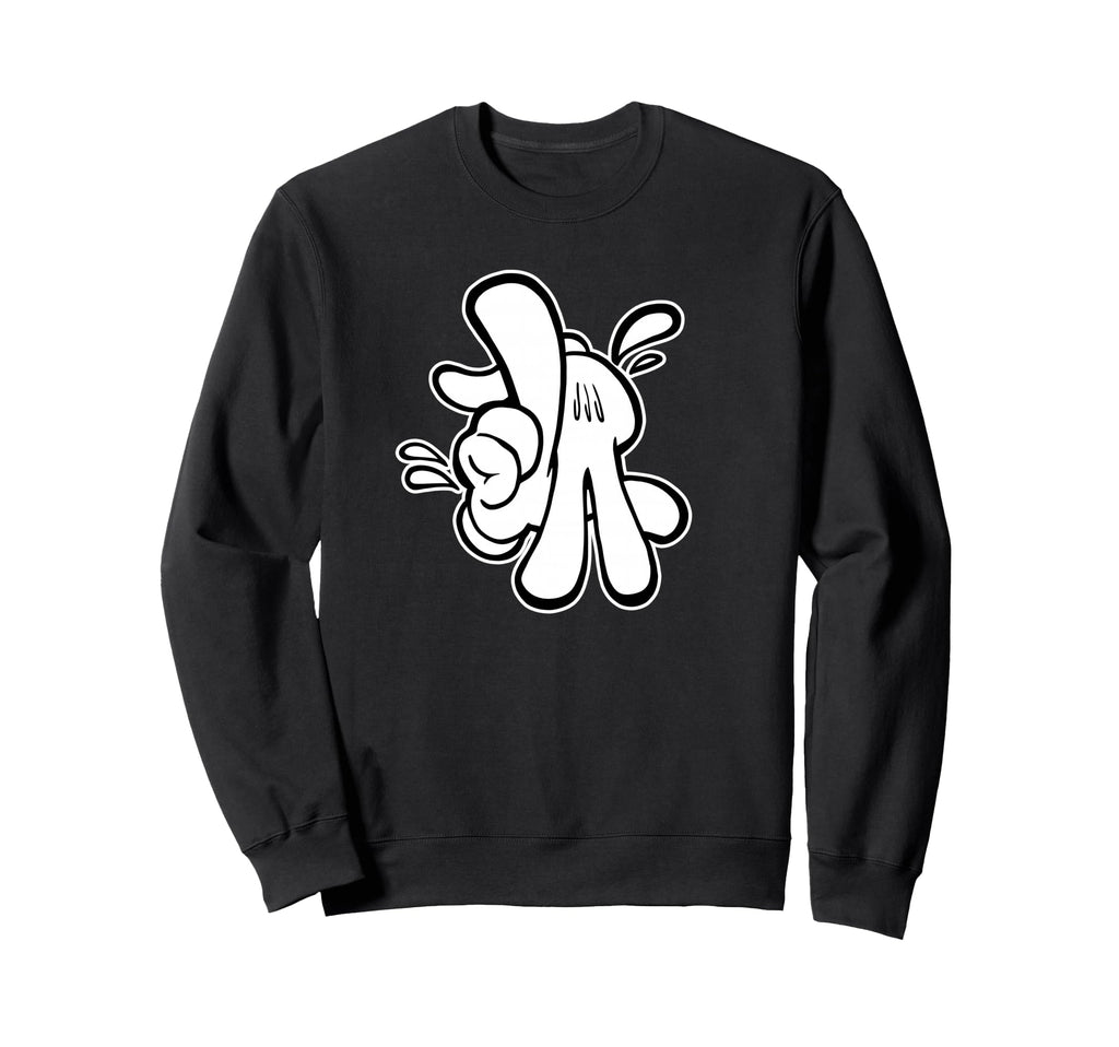 Los Angeles Hand Sign Chicano Sweatshirt - Unique Graphic Men Women - T-Shirt, Sweatshirt, Hoodie