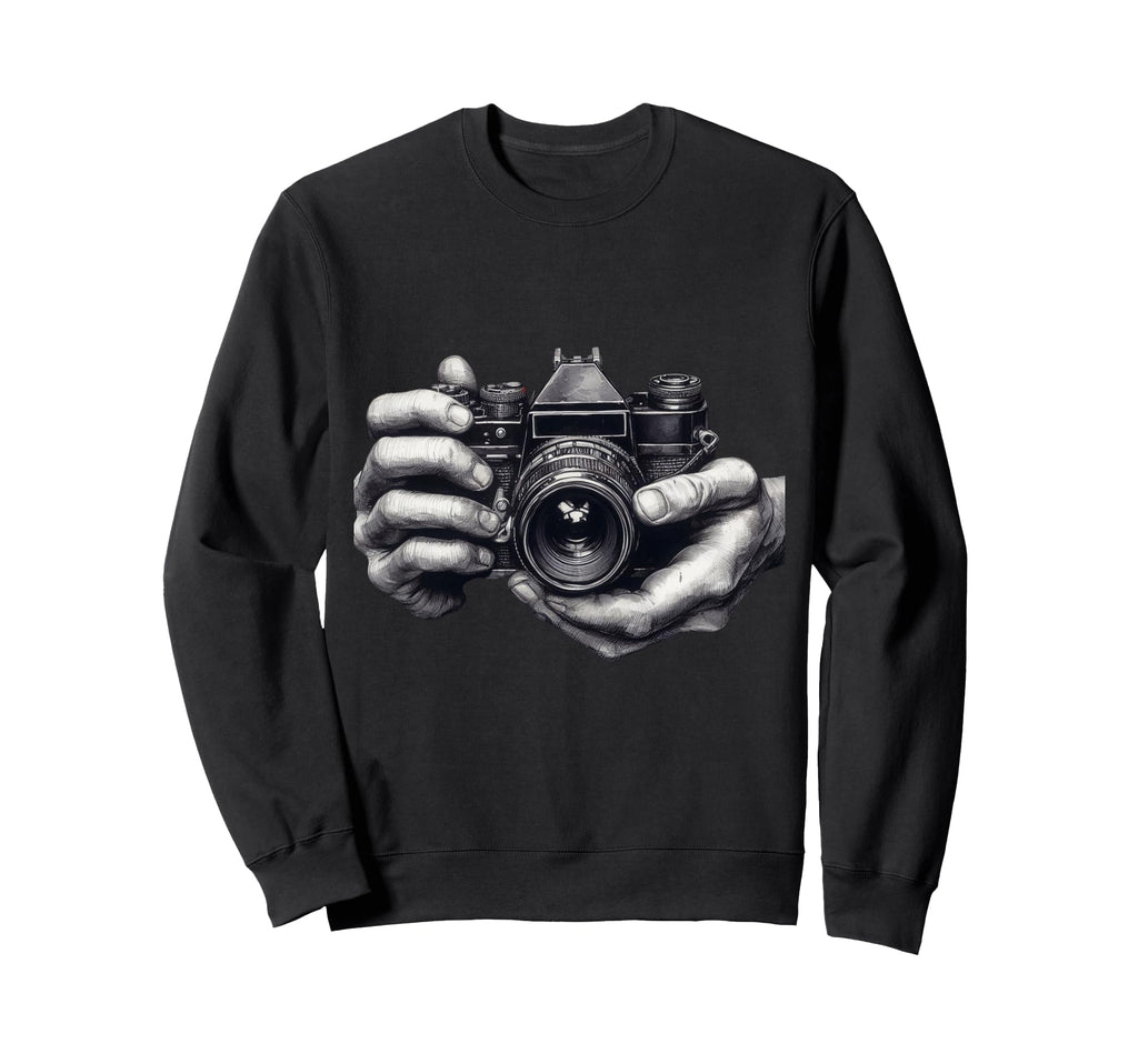 Camera Analog Slr Art Photographer Sweatshirt - Fun Novelty Design Unisex - T-Shirt, Sweatshirt, Hoodie