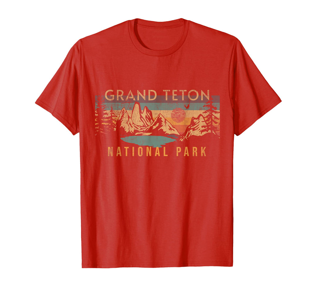 Grand Teton National Park Wyoming Sweatshirt - Novelty Apparel for Adults - T-Shirt, Sweatshirt, Hoodie