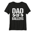 Womens Dad Ballers Baseball Tri Blend T-Shirt - Streetwear Style Unisex - T-Shirt, Sweatshirt, Hoodie