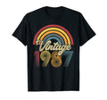 1987 36Th Birthday Gift Rainbow T-Shirt - Unique Graphic for Adults - T-Shirt, Sweatshirt, Hoodie
