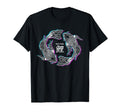 Glitch Effect Japanese Koi Fish T-Shirt - Fun Novelty Design Men Women - T-Shirt, Sweatshirt, Hoodie