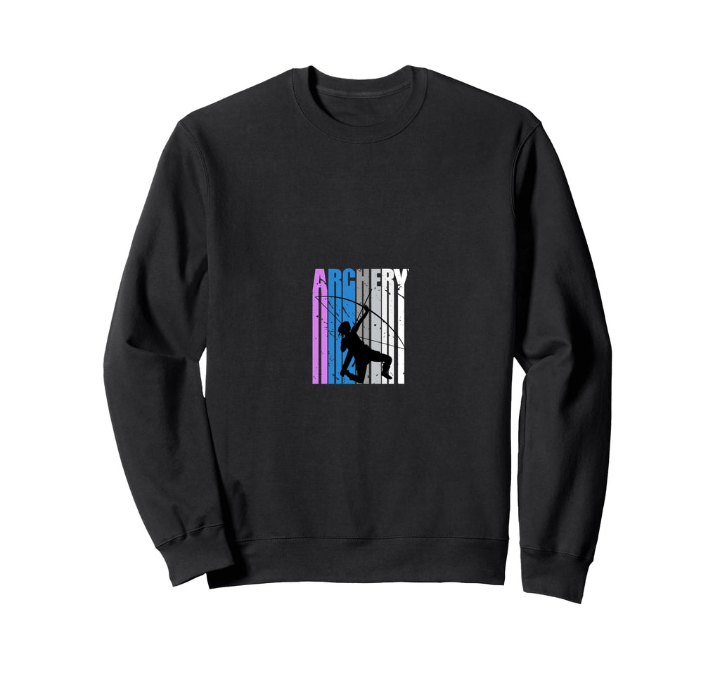 Archery Birthday Archer Distressed Sweatshirt - Novelty Apparel for Adults - T-Shirt, Sweatshirt, Hoodie