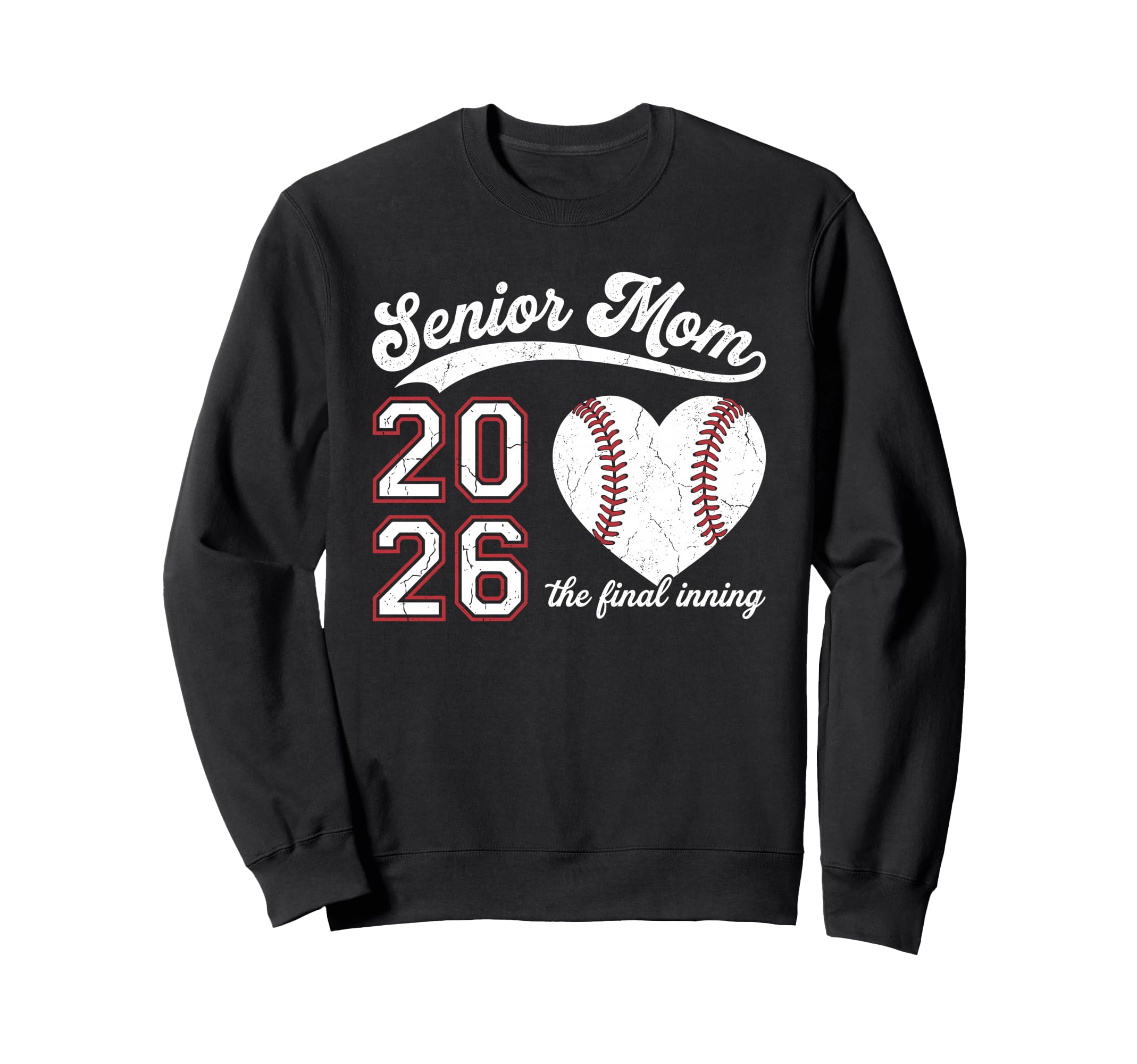 Senior Mom 2026 Final Inning Sweatshirt - Minimalist Print Men Women - T-Shirt, Sweatshirt, Hoodie