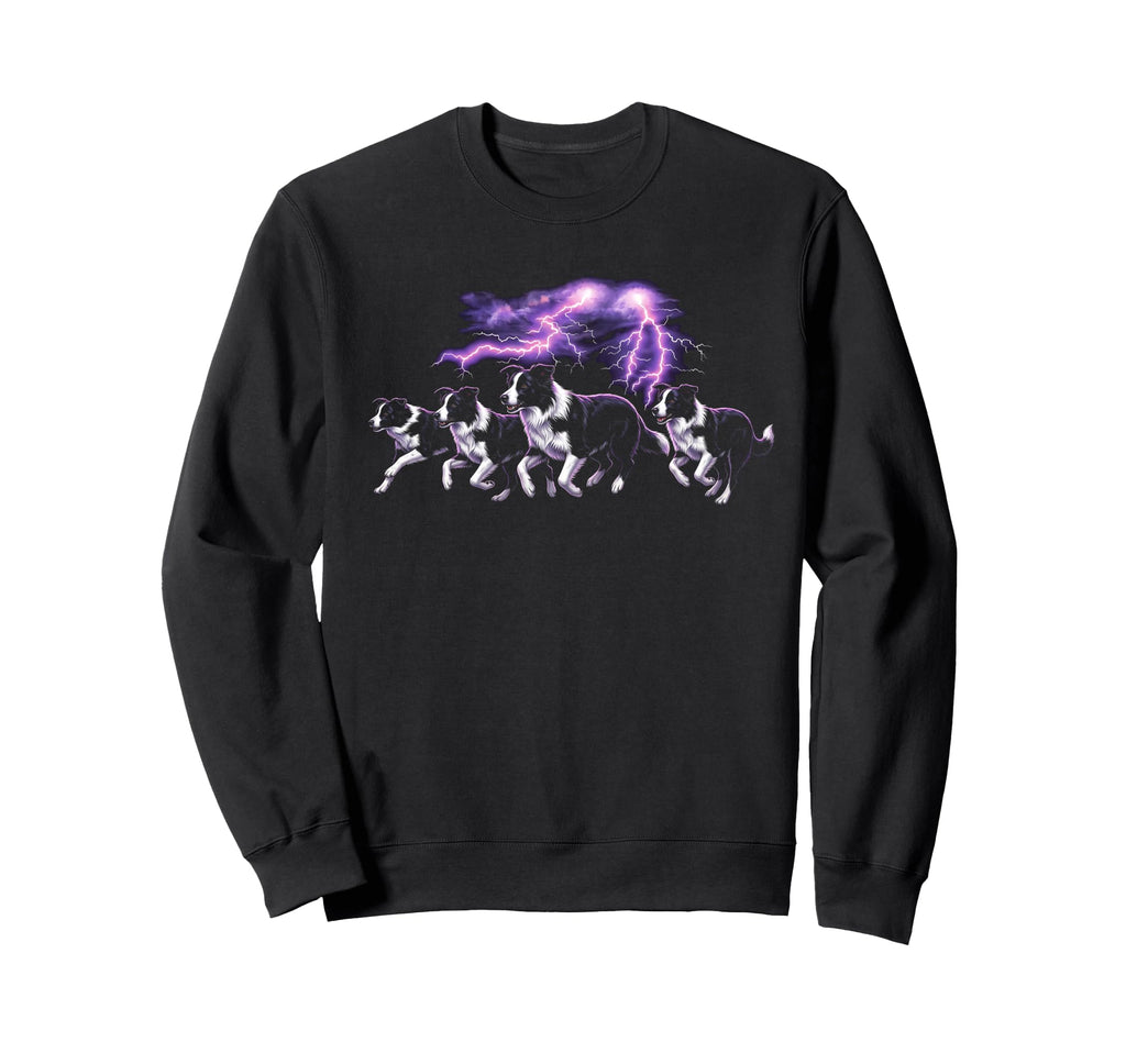 Border Collie 90S Dog Lover 80S Sweatshirt - Custom Art Print for Adults - T-Shirt, Sweatshirt, Hoodie