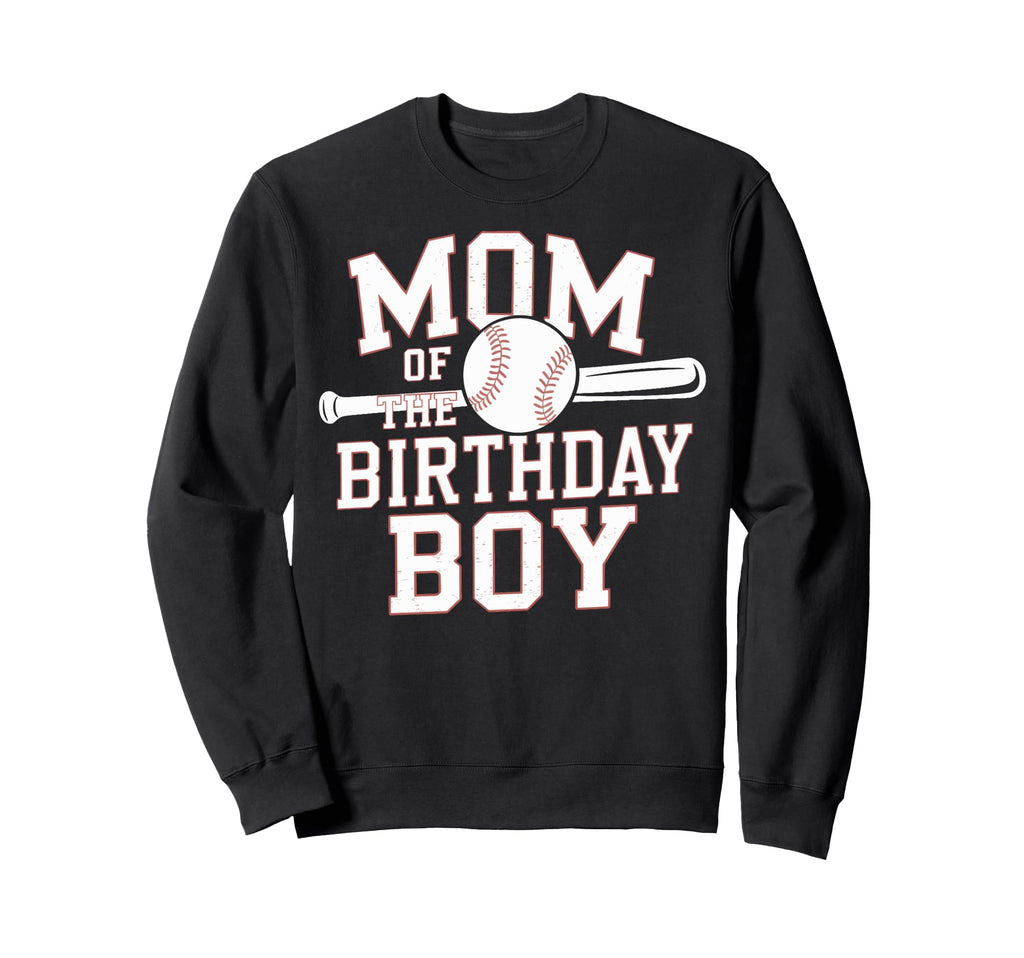 Baseball Party Mother Mom Sweatshirt - Casual Everyday Wear for Adults - T-Shirt, Sweatshirt, Hoodie