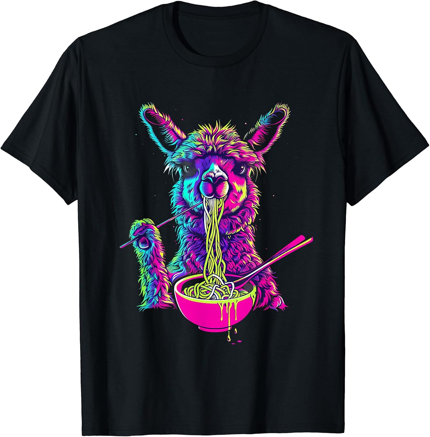 Cute Ramen Animals - Adult & Kids T-Shirts, Sweatshirts & Hoodies apparel design preview 1