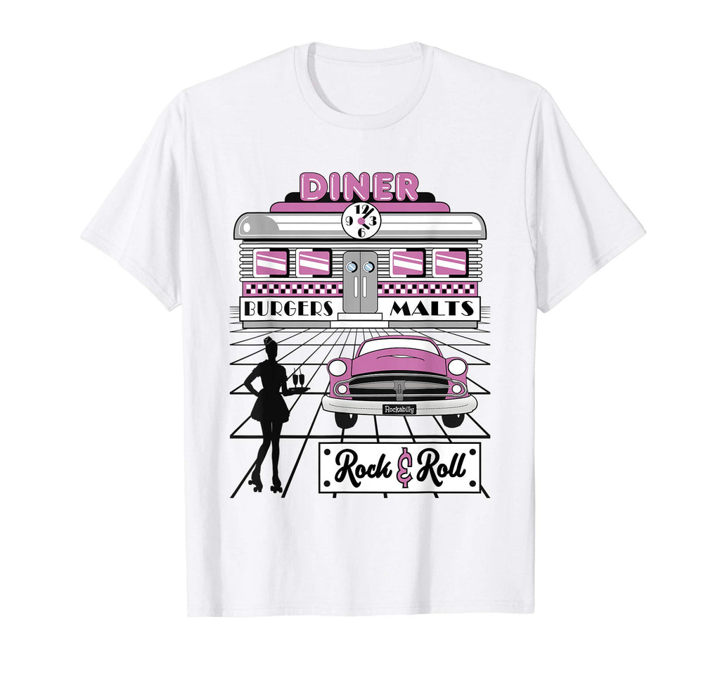 1950S Sock Hop Party Rockabilly Cars 60S T-Shirt - Graphic Print Men Women - T-Shirt, Sweatshirt, Hoodie