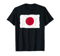 Japan Flag Pride Gift Distressed T-Shirt - Unique Graphic Unisex - T-Shirt, Sweatshirt, Hoodie