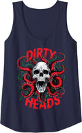 Dirty Skull Octopus Head Halloween Y2K Goth - Adult & Kids T-Shirts, Sweatshirts & Hoodies apparel design preview 1
