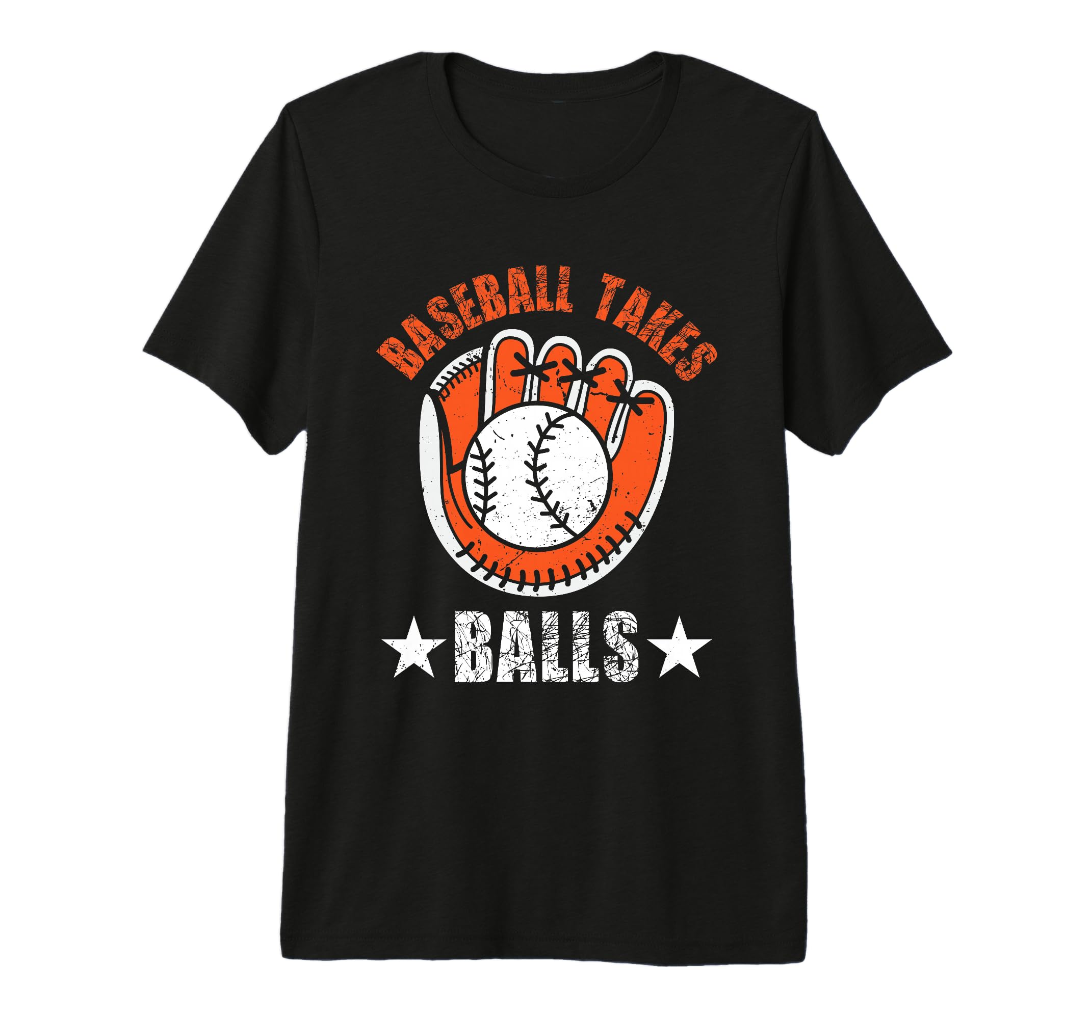 Baseball Takes Balls Baseball Player T-Shirt - Custom Art Print for Adults - T-Shirt, Sweatshirt, Hoodie