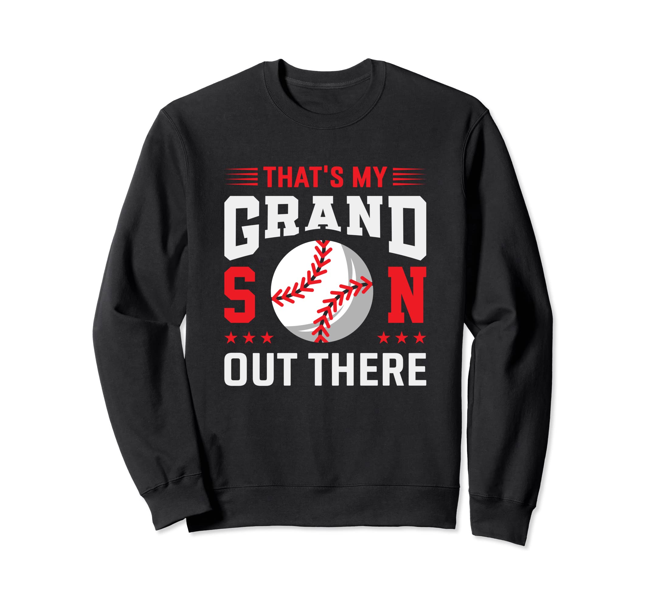 Funny Baseball Patriotic Sweatshirt - Casual Everyday Wear for Adults - T-Shirt, Sweatshirt, Hoodie