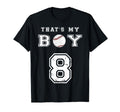 Thats My Baseball 8 Jersey T-Shirt - Casual Everyday Wear for Adults - T-Shirt, Sweatshirt, Hoodie
