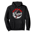 Game Day Papa Proud Baseball Parent Hoodie - Minimalist Print for Adults - T-Shirt, Sweatshirt, Hoodie