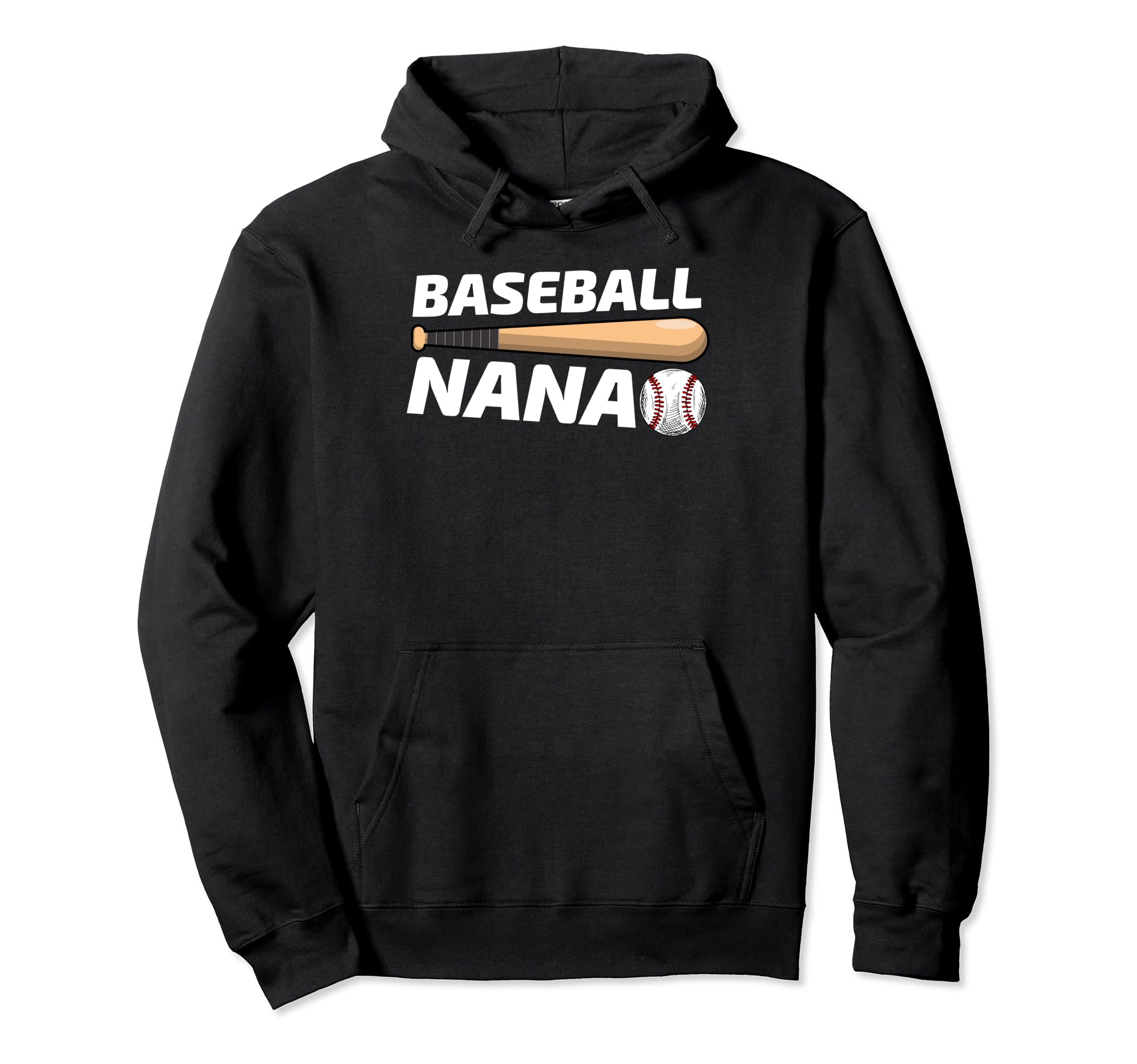 Baseball Nana Family Matching Nana Hoodie - Novelty Apparel for Adults - T-Shirt, Sweatshirt, Hoodie