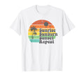 Sunrise Sunburn Sunset Repeat T-Shirt - Aesthetic Graphic Men Women - T-Shirt, Sweatshirt, Hoodie
