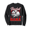 Baseball Nana Family Matching Players Sweatshirt - Trendy Graphic Unisex - T-Shirt, Sweatshirt, Hoodie