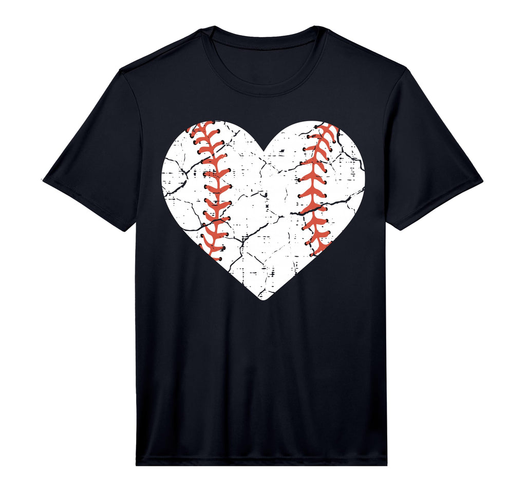 Baseball Heart Sports Player Coach T-Shirt - Streetwear Style Men Women - T-Shirt, Sweatshirt, Hoodie