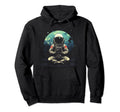 Astronaut Space Distressed 90S Hoodie - Casual Everyday Wear Men Women - T-Shirt, Sweatshirt, Hoodie