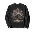 Aesthetic Streetwear Yoga Sweatshirt - Novelty Apparel for Adults - T-Shirt, Sweatshirt, Hoodie