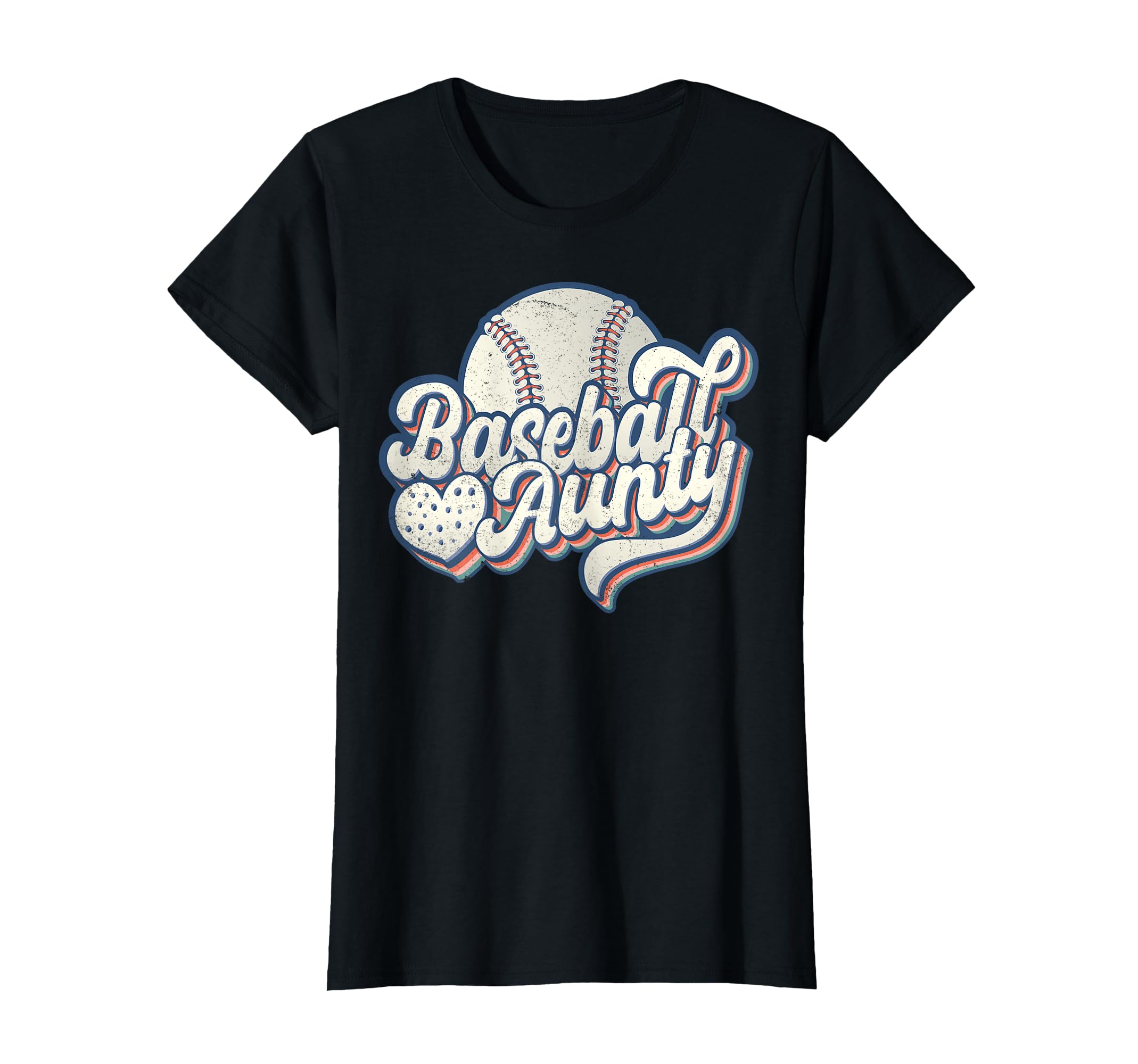 Baseball Aunty Funny Baseball Lover Aunt T-Shirt - Minimalist Print Unisex - T-Shirt, Sweatshirt, Hoodie