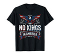 No Kings America Since 1776 Distressed T-Shirt - Streetwear Style Unisex - T-Shirt, Sweatshirt, Hoodie