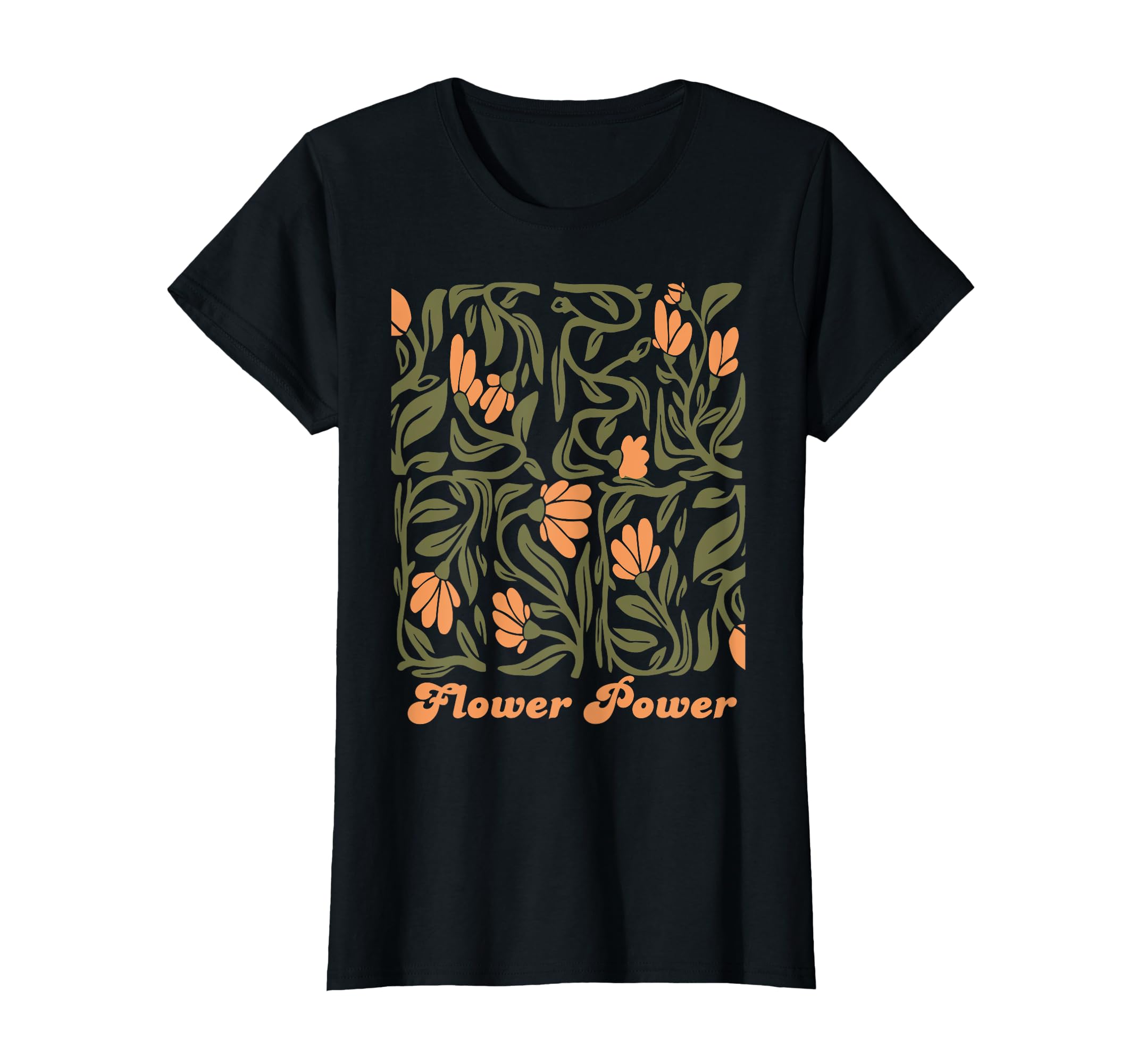 Flower Power 60S 70S Vibe Groovy T-Shirt - Unique Graphic Men Women - T-Shirt, Sweatshirt, Hoodie