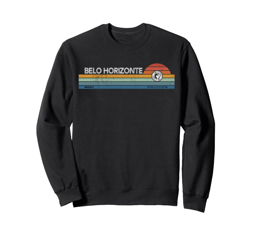 Belo Horizonte Brazil Minas Sweatshirt - Minimalist Print for Adults - T-Shirt, Sweatshirt, Hoodie