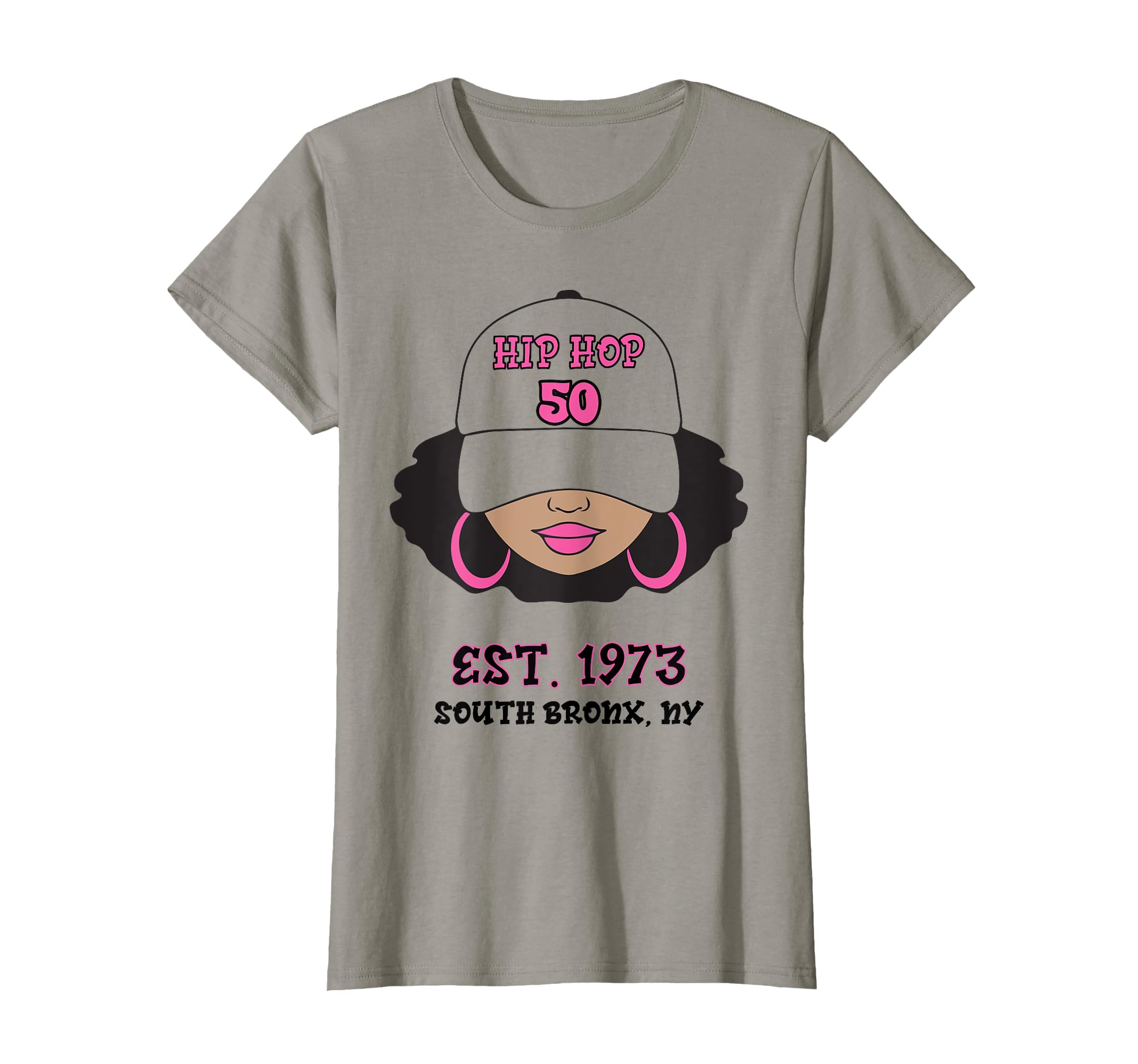 50 Years Hip Hop And Old School Rap T-Shirt - Novelty Apparel for Adults - T-Shirt, Sweatshirt, Hoodie