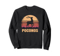 Poconos Pennsylvania Deer Pa Sweatshirt - Custom Art Print Men Women - T-Shirt, Sweatshirt, Hoodie