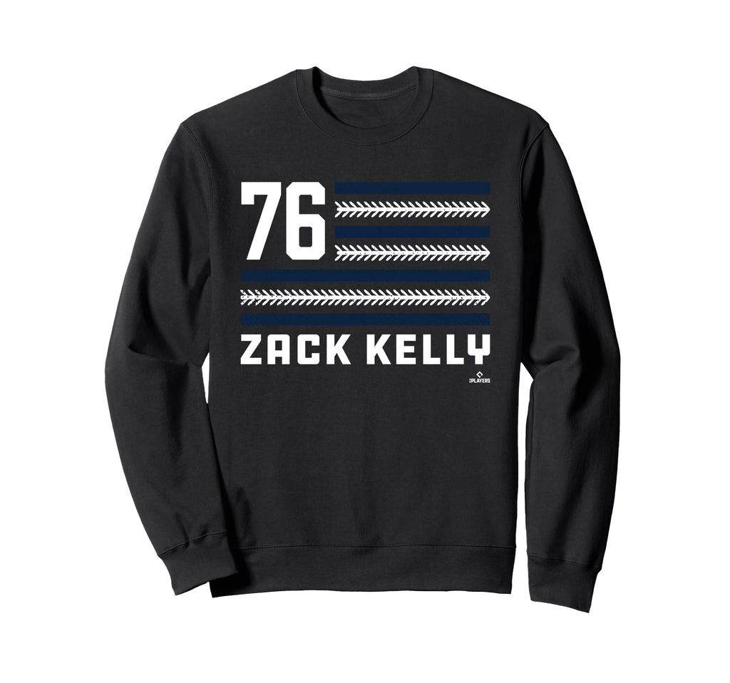 Flag Stripes Zack Kelly Boston Sweatshirt - Casual Everyday Wear Men Women - T-Shirt, Sweatshirt, Hoodie