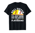 Ball Sister Funny Softball Baseball T-Shirt - Aesthetic Graphic Unisex - T-Shirt, Sweatshirt, Hoodie