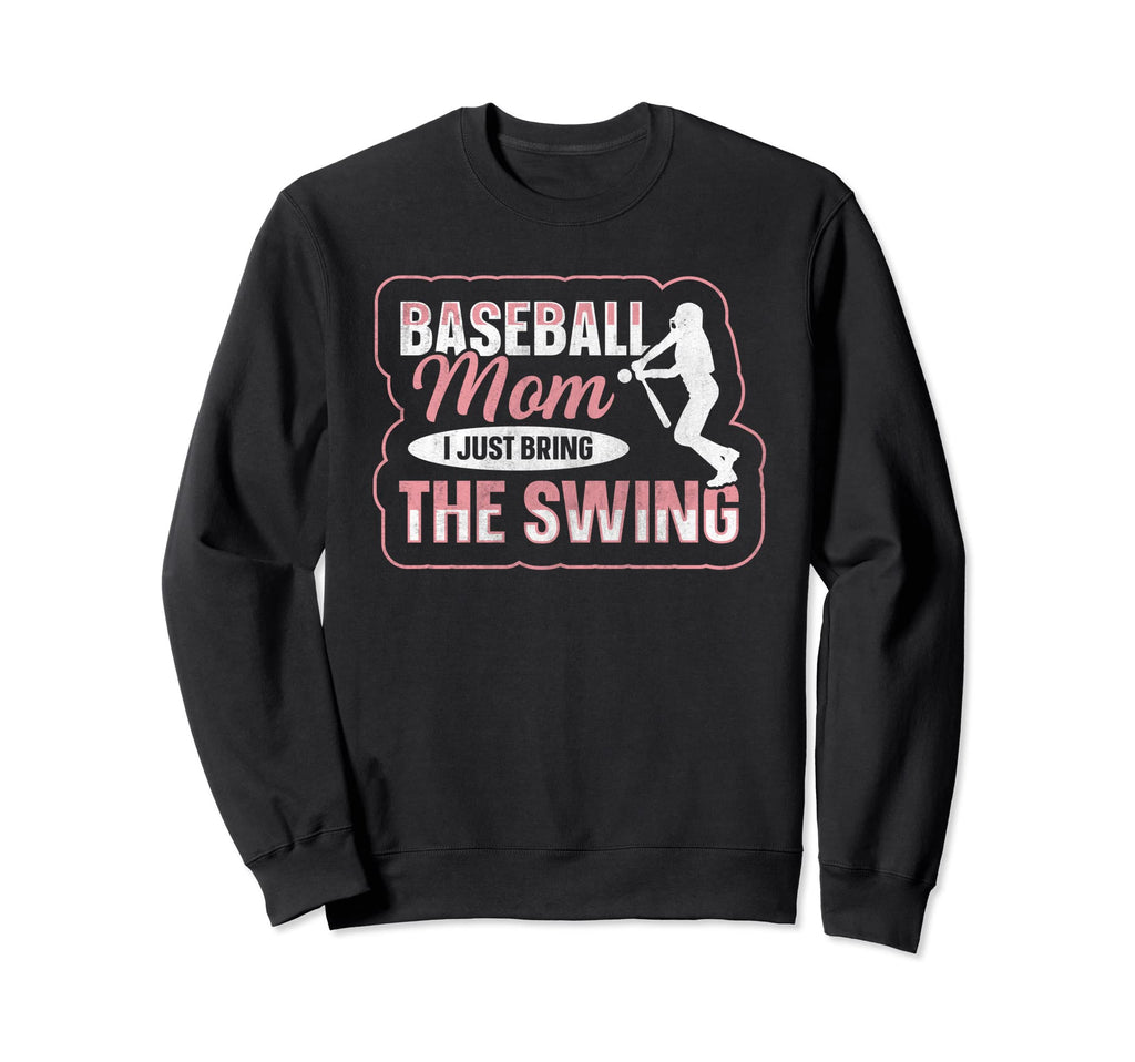 Sport Game Baseball Baseball Mom Sweatshirt - Graphic Print for Adults - T-Shirt, Sweatshirt, Hoodie