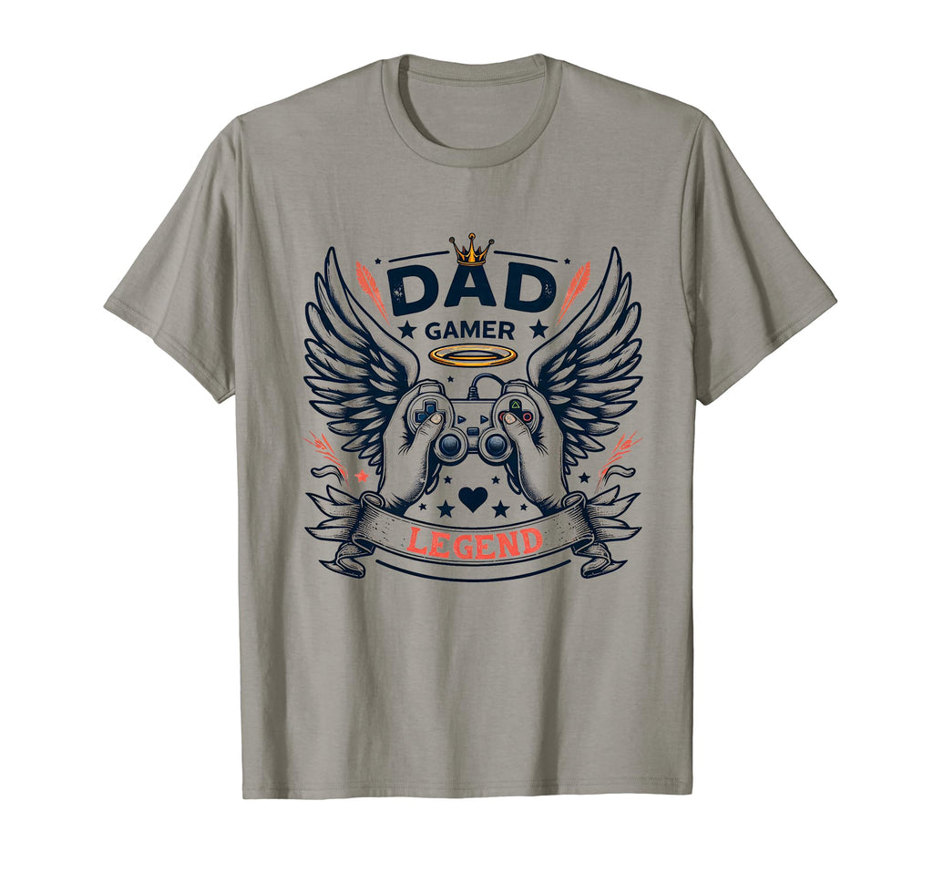 Gamer Dad Game Controller Video Game Father T-Shirt - Graphic Print Unisex - T-Shirt, Sweatshirt, Hoodie