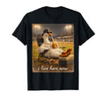 I Live Here Now Goose Baseball Goose T-Shirt - Novelty Apparel Men Women - T-Shirt, Sweatshirt, Hoodie