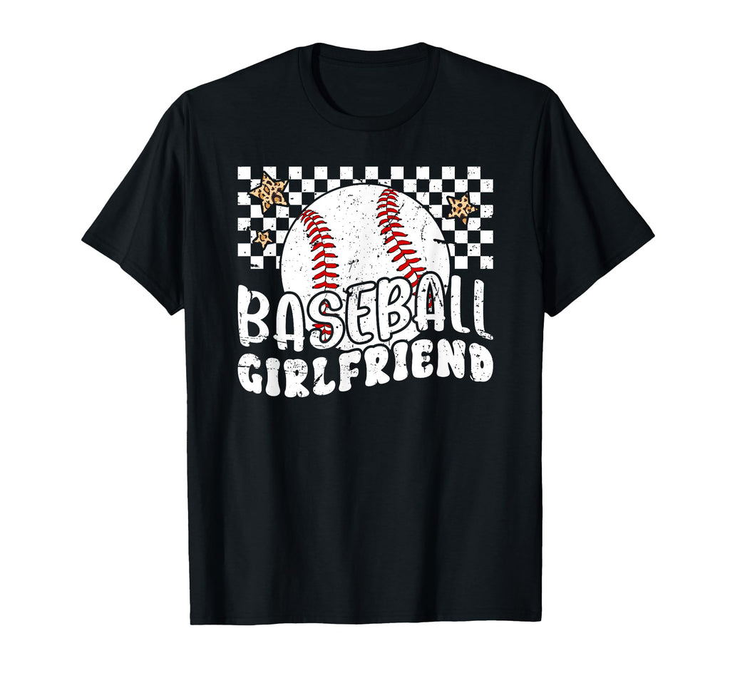 Baseball Girlfriend Groovy Baseball T-Shirt - Fun Novelty Design Unisex - T-Shirt, Sweatshirt, Hoodie