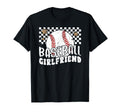 Baseball Girlfriend Groovy Baseball T-Shirt - Fun Novelty Design Unisex - T-Shirt, Sweatshirt, Hoodie
