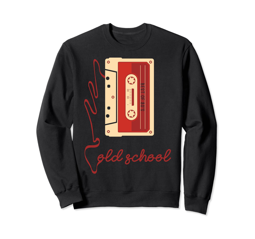 Old School Hip Hop 80S 90S Mixtape Sweatshirt - Custom Art Print Men Women - T-Shirt, Sweatshirt, Hoodie