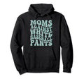 Funny Groovy Moms Against White Baseball Hoodie - Unique Graphic Men Women - T-Shirt, Sweatshirt, Hoodie