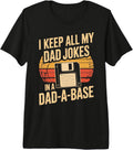 Vintage Dad Joke Humor Data Base Pun Tech Geek - Adult & Kids T-Shirts, Sweatshirts & Hoodies apparel design preview 1