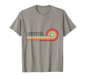 I Love Krystal Personalized Sunset T-Shirt - Minimalist Print for Adults - T-Shirt, Sweatshirt, Hoodie