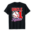 Uncle Rookie 1St Birthday Baseball T-Shirt - Casual Everyday Wear Unisex - T-Shirt, Sweatshirt, Hoodie