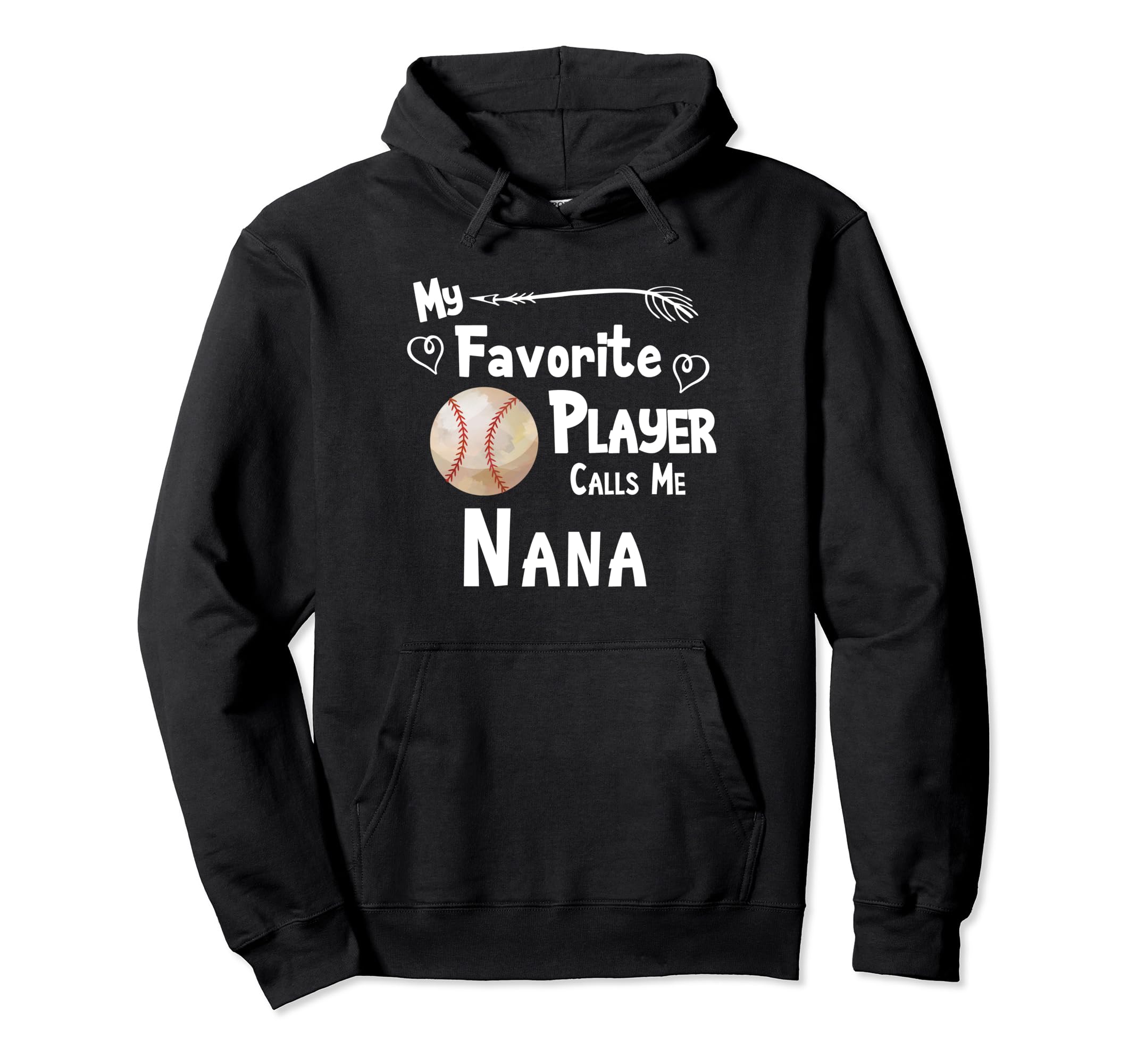 Baseball Softball My Favorite Player T-Shirt - Custom Art Print for Adults - T-Shirt, Sweatshirt, Hoodie